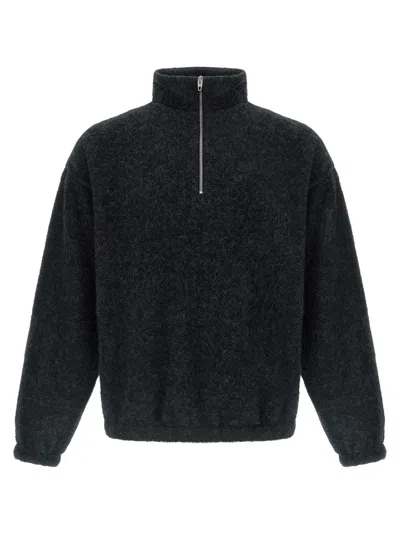 JIL SANDER JIL SANDER HALF-ZIP SWEATSHIRT