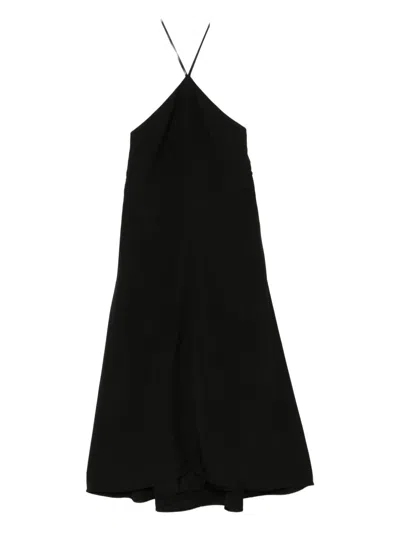JIL SANDER HALTER-NECK DRESS