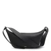 Jil Sander Knot Leather Crossbody Bag In Black