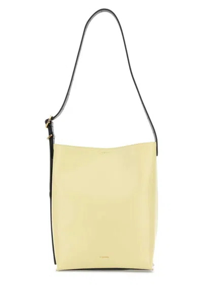 Jil Sander Women Multicolor Leather Cannolo Shoulder Bag In Multicoloured
