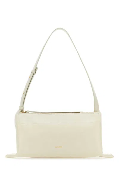 Jil Sander Handbags. In White