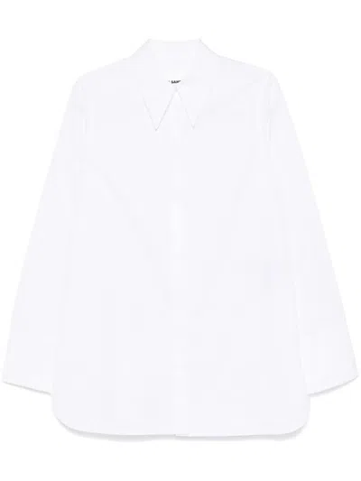Jil Sander Heavy Shirt In White