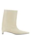 Jil Sander Heeled Boot In White