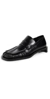 Jil Sander Heeled Loafers Black