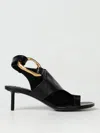 JIL SANDER HEELED SANDALS JIL SANDER WOMAN COLOR BLACK,F53434002