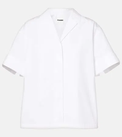 Jil Sander Hemd Aus Baumwolle In Weiss