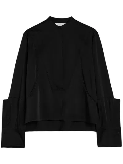 Jil Sander Hemd Mit Tiefen Schultern In Multicolor