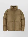 Jil Sander High Collar Puffer Quilted Texture Jacket