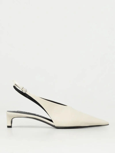 Jil Sander High Heel Shoes  Woman Color White In White