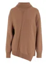 Jil Sander Asymmetrical Wool-blend Sweater