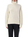 Jil Sander Women's High Neck Cashmere In Beige