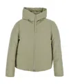 Jil Sander High-neck Feather-down Jacket In Nude