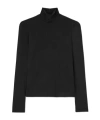 Jil Sander High-neck Jumper In Black