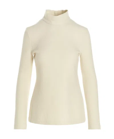 Jil Sander High-neck Keyhole Jumper In Nude