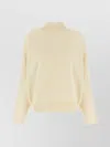 Jil Sander High Neck Sweater Sweaters And Cardigans White