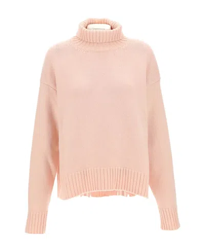 JIL SANDER JIL SANDER HIGH-NECK LONG-SLEEVED JUMPER