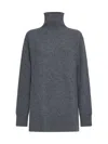 JIL SANDER JIL SANDER HIGH NECK OVERSIZED JUMPER