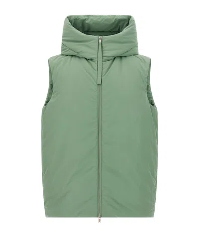JIL SANDER JIL SANDER HIGH NECK PADDED VEST