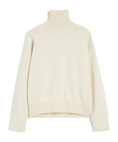 Jil Sander High-neck Sweater In Neutral