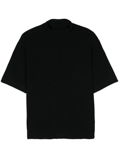 Jil Sander High-neck Sweater In Black
