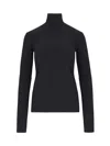 Jil Sander Classic Turtleneck In Black