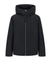 Jil Sander Men Black Polyester Down Jacket In Black