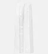 Jil Sander Pants In White Polyamide Polyester In White