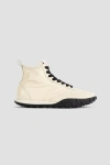 Jil Sander Moon High-top Leather Sneakers