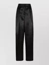 Jil Sander High Waist Pleated Front Wide Leg Trousers