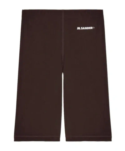 Jil Sander High Waist Shorts In Black