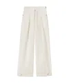 Shop Jil Sander Trousers In White
