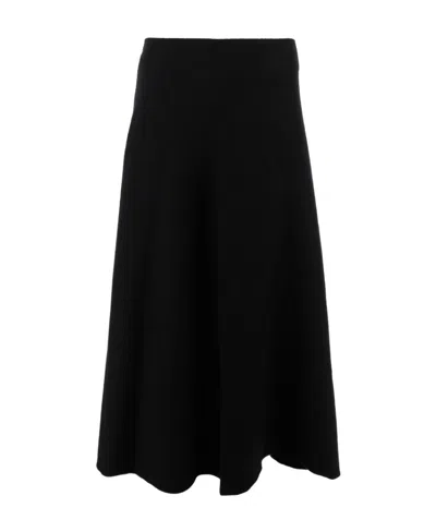 JIL SANDER JIL SANDER HIGH-WAIST A-LINE MIDI SKIRT