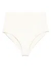 Jil Sander High-waisted Bikini Bottoms In Neutrals