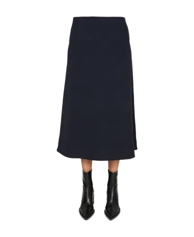 JIL SANDER JIL SANDER HIGH-WAISTED FLARED SKIRT