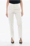 Jil Sander High-waisted Pants With Slits