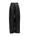 Jil Sander High-waisted Straight-leg Trousers In Black