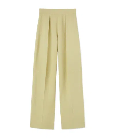 Jil Sander High-waisted Tapered Trousers In Nude