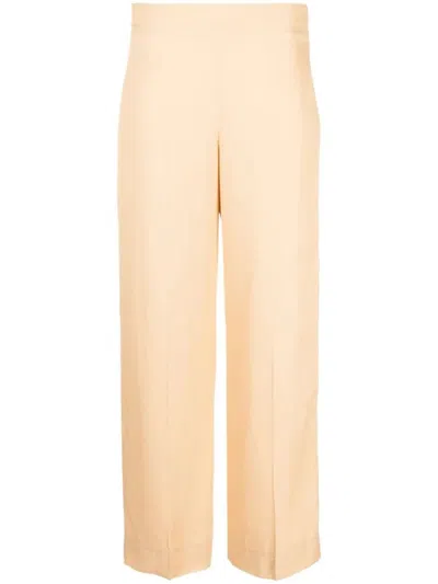 JIL SANDER JIL SANDER HIGH-WAISTED TROUSERS WITH RELAXED FIT