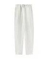 Jil Sander High-waisted Wide-leg Jeans In White