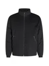Jil Sander Goose Down Puffer Jacket In Wool In Black