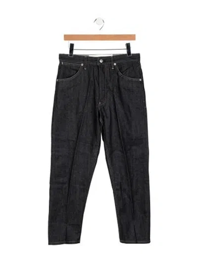 Pre-owned Jil Sander High-rise Straight Leg Jeans W/ Tags In Blue