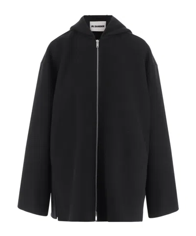 Jil Sander Hooded Casual Jacket