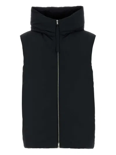 JIL SANDER HOODED DOWN GILET