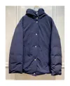 Jil Sander Hooded Down Jacket In Blue