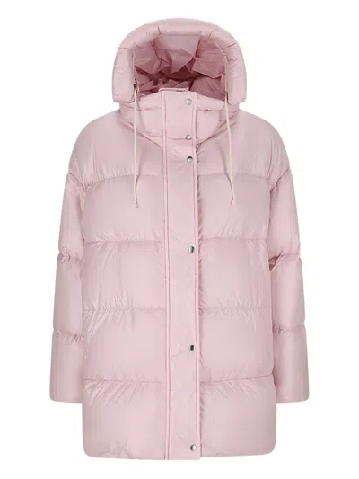 JIL SANDER HOODED DOWN JACKET