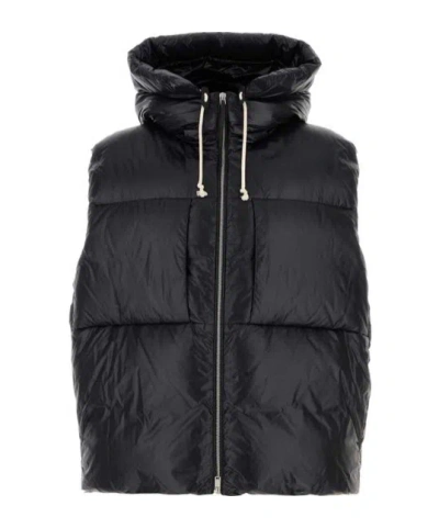 JIL SANDER HOODED DOWN VEST