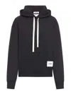 JIL SANDER HOODED LONG SLEEVES SWEATSHIRT