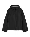 Jil Sander Hooded Parka In Black