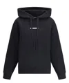 Jil Sander Hoodie In Black