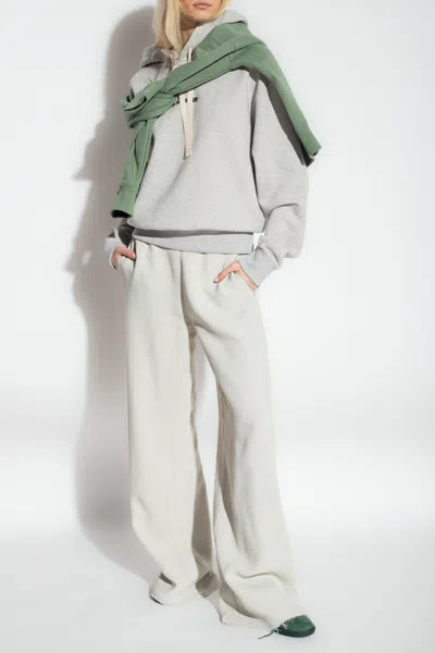 Jil Sander+ Hoodie With Logo In Gray